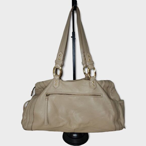 Sigrid Olsen Cream Pebble Leather Purse - Picture 1 of 5